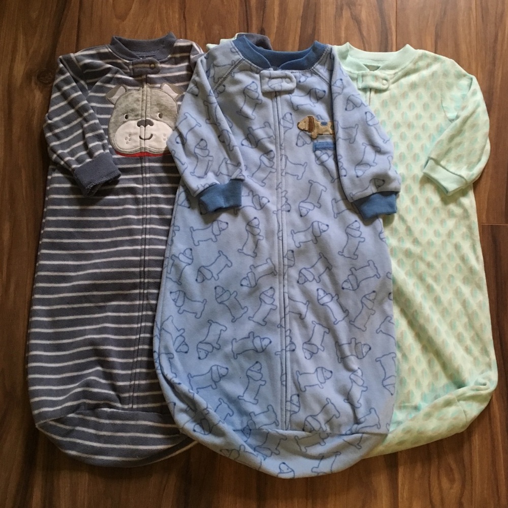 Bundle of 3. Sleep sacks